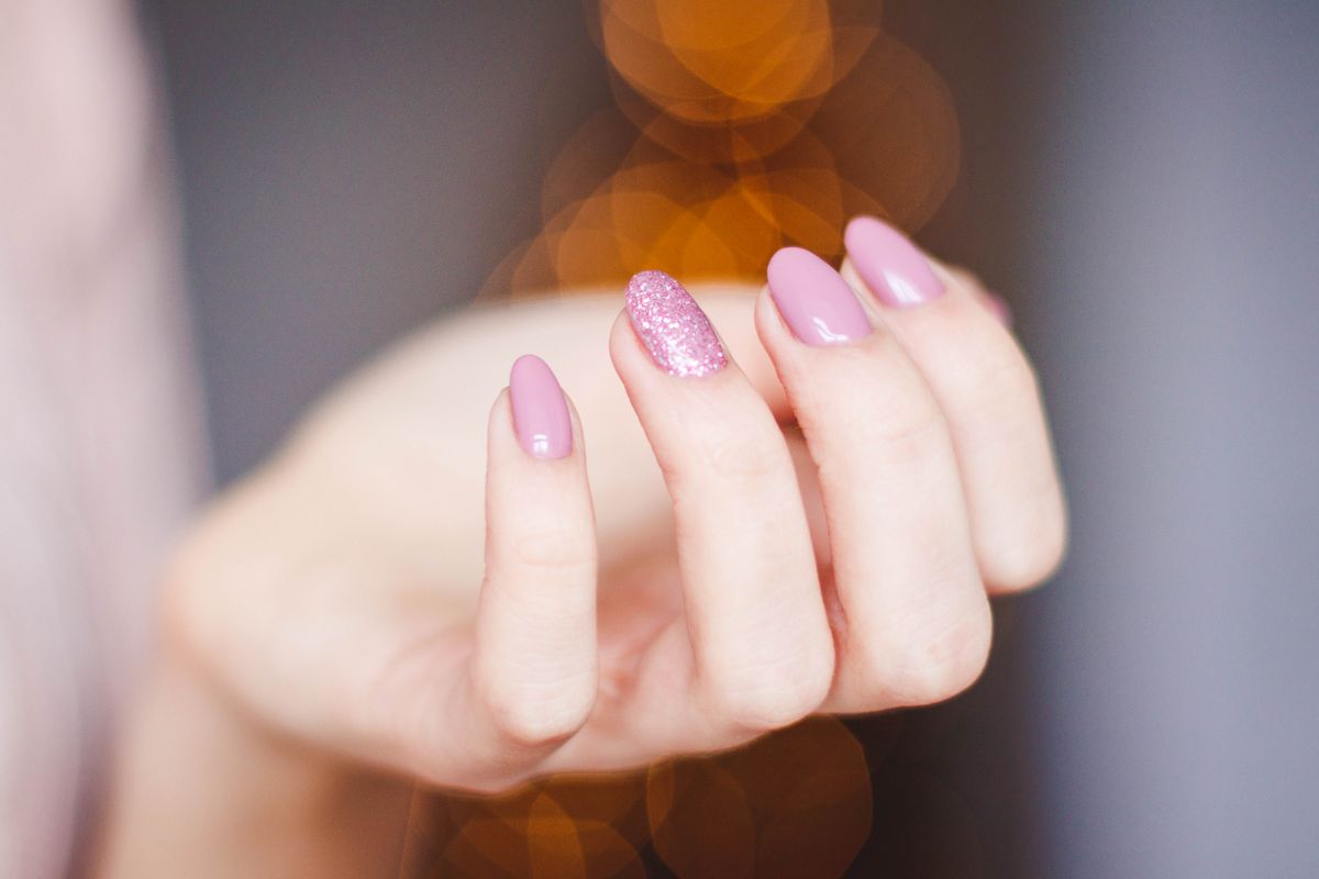 Finished manicure set at East Nails & Spa