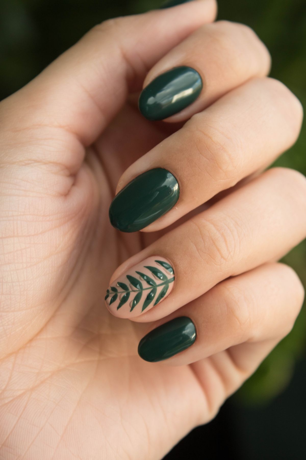 Gel manicure at East Nails & Spa, East Nashville